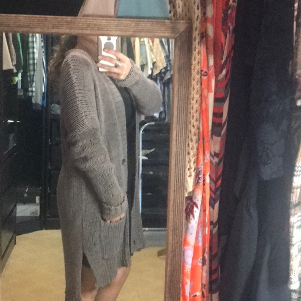 💔SOLD💔Abercrombie & Fitch duster - Picture 4 of 5